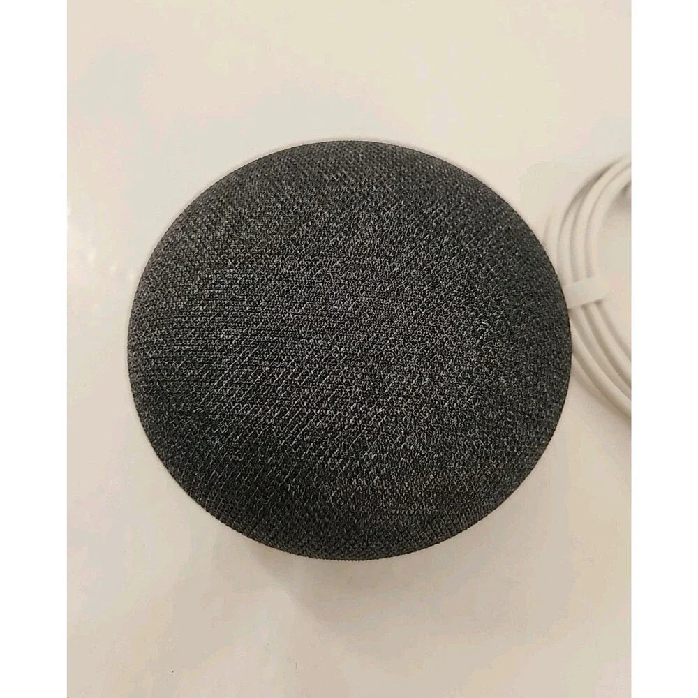 Google Home Mini Smart Assistant, Bluetooth Speaker, Model HOA, Orange